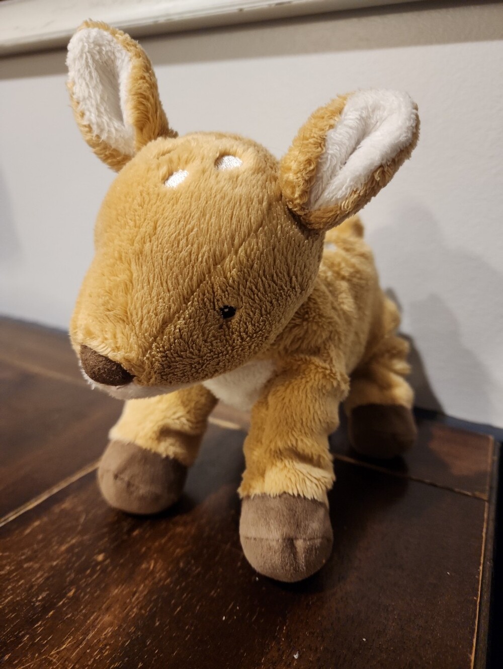 Carters Plush Fawn Stuffed Animal Soft Brown Deer Toy for Kids Reindeer Lovey